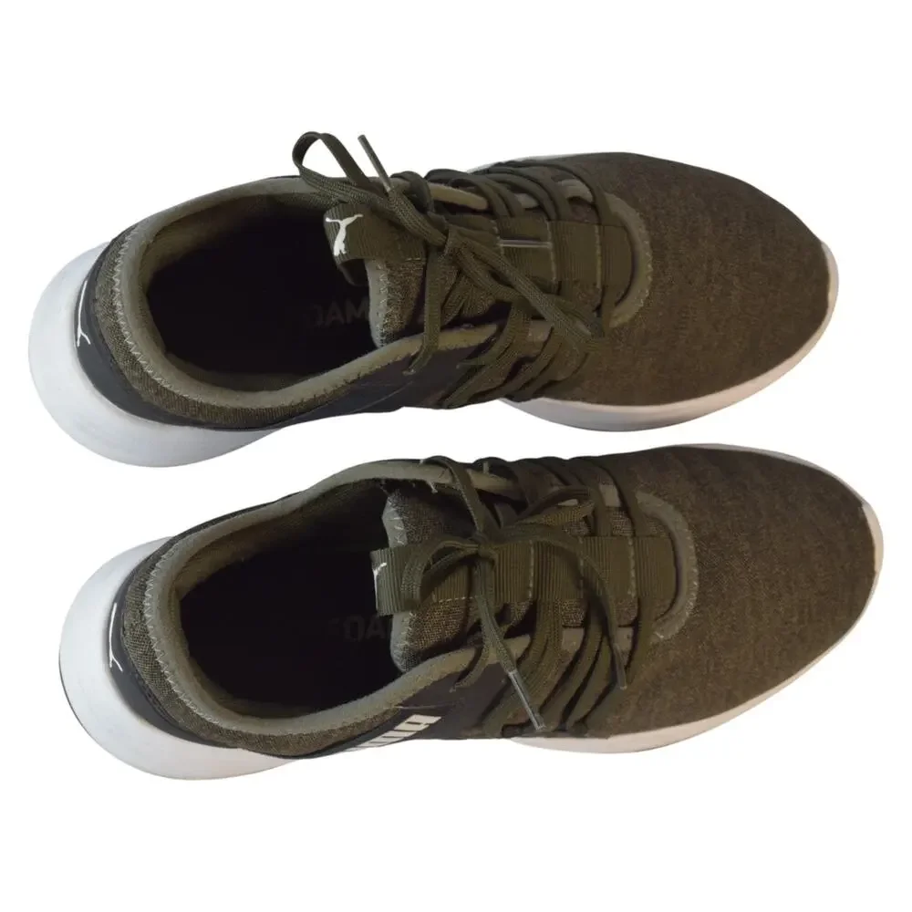 Puma Olive Green SoftFoam Sneakers – Men’s Size 8